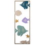 Wallity Aquarium - 2 Accesorio decorativo de metal multicolor